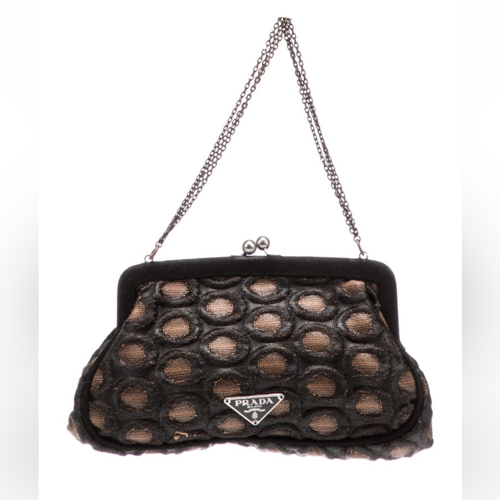 Prada Jacquard Evening Bag Vintage